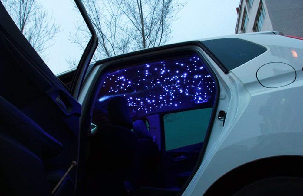 6W Bluetooth/APP Control RGBW Fiber Optic Lights Star Ceiling Kit Sensor Music Mode Sensor Light Source with Remote