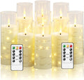 Flickering Flameless LED Candles,Battery Operated Candles 9 Pcs