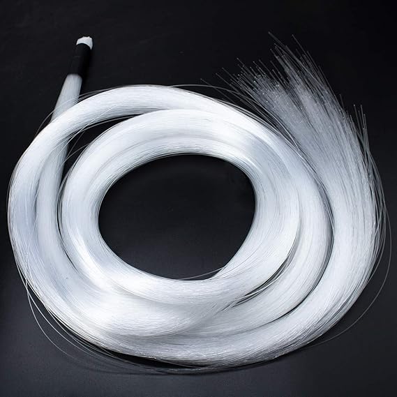 PMMA Plastic 550pcs*0.03in*13.1ft Fiber Optic Cable Strands 0.75mm 4 Meter
