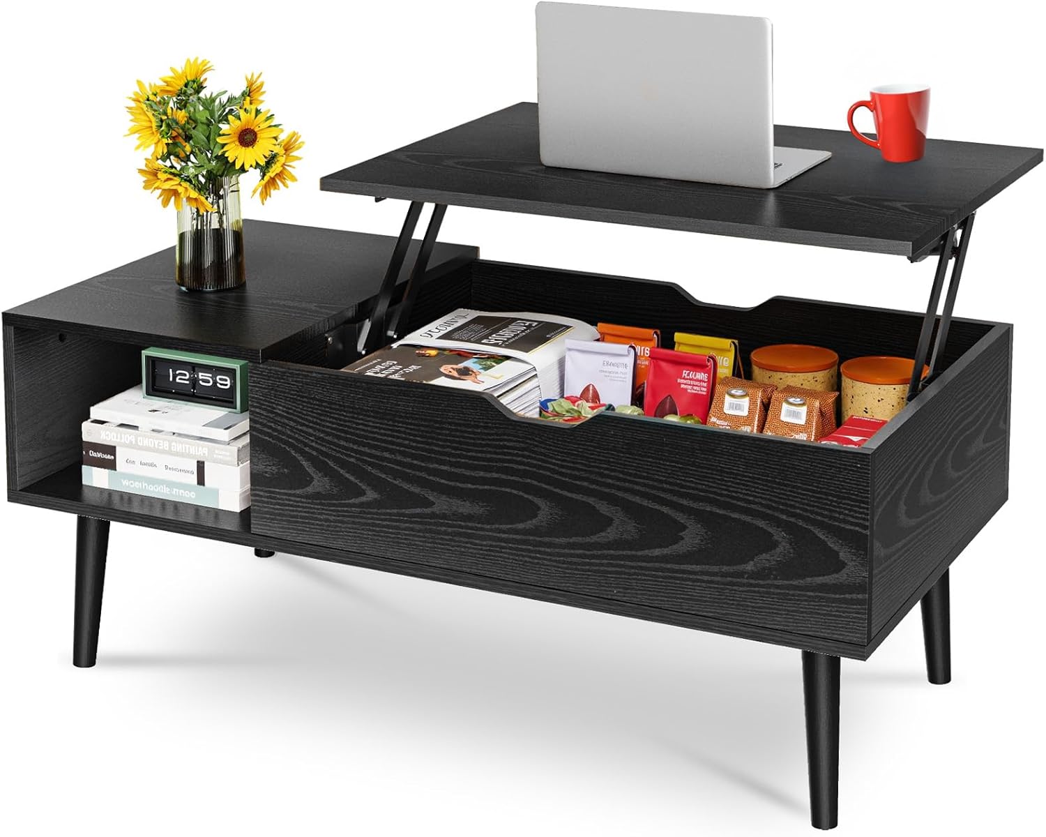 Wood Lift Top Coffee Table