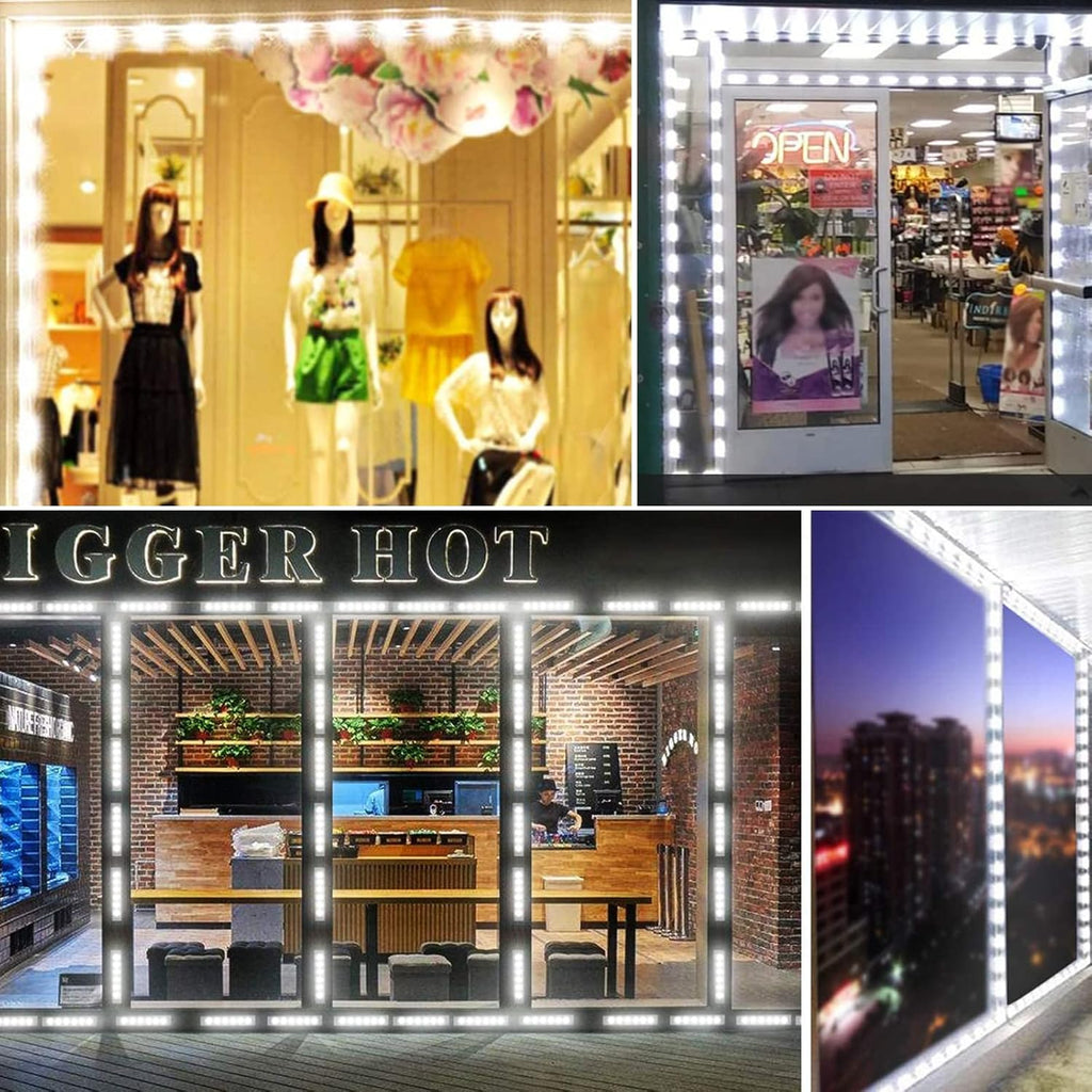 LED window lights modules waterproof storefront LED lights decorative light for business and home